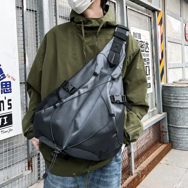 醇龙 小众设计大容量运动健身外出旅行 牛津布 斜挎包 男女同款情侣款  多色