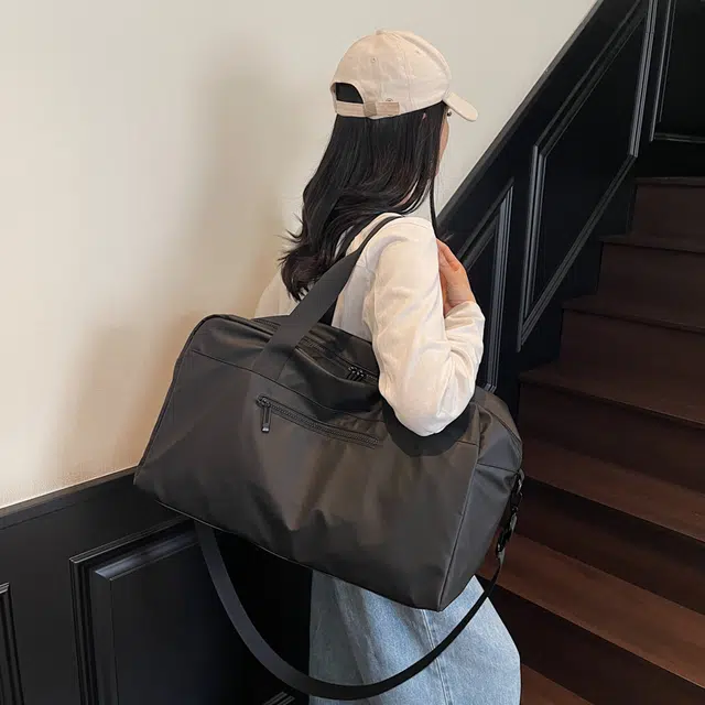 醇龙 短途旅行百搭轻便简约时尚 尼龙 手提包 男女同款情侣款 多色