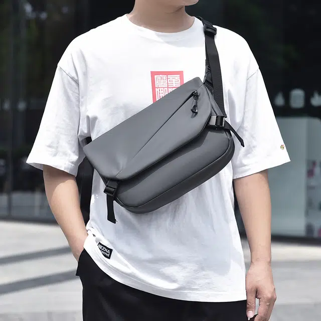醇龙 时尚简约潮流 尼龙 单肩包 男款 多色