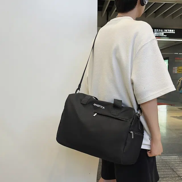 醇龙 尼龙 男女通用 多色 大容量休闲百搭 斜挎包