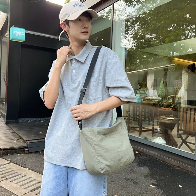 醇龙  简约休闲学生百搭时尚 单肩包斜挎包 尼龙 男女同款情侣款 多色