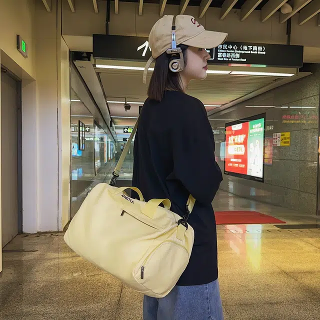 醇龙 尼龙 男女通用 多色 大容量休闲百搭 斜挎包