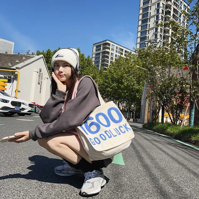 醇龙 休闲百搭多色时尚 帆布 帆布包手提包 男女同款情侣款