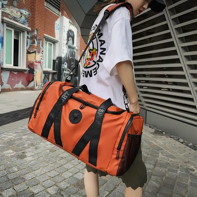 醇龙 干湿分离 多用 牛津布 单肩包 男女同款情侣款 多色