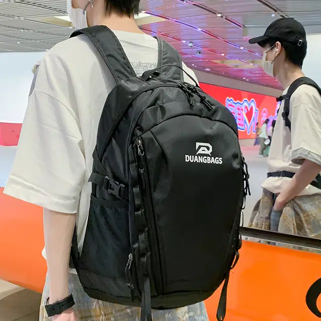 茵初 轻便大容量 牛津布 双肩包 男女同款情侣款 多色