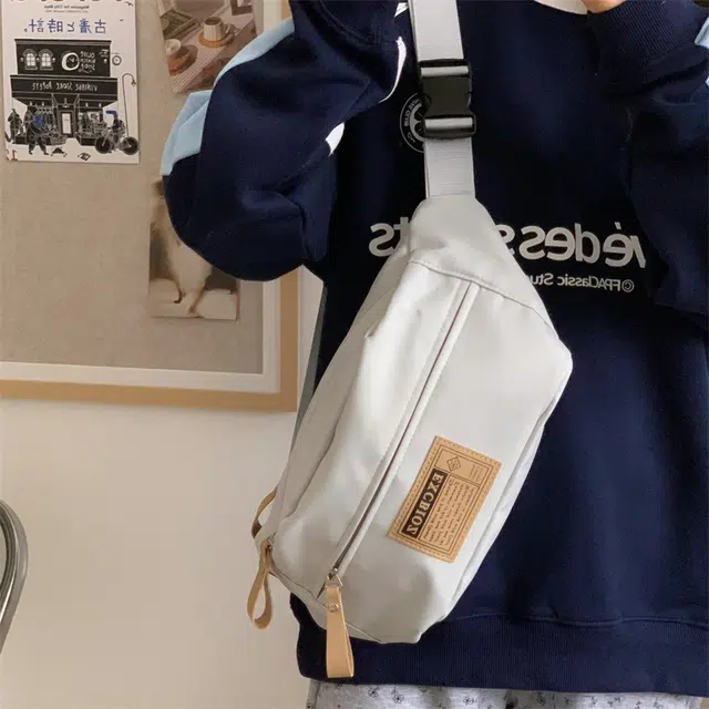 醇龙 男女通用 多色 拉链开合休闲 胸包 涤纶