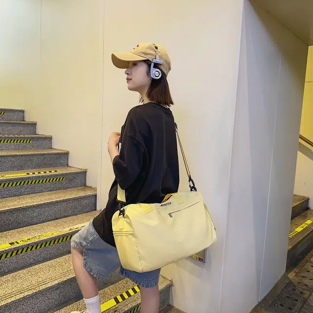 醇龙 尼龙 男女通用 多色 大容量休闲百搭 斜挎包