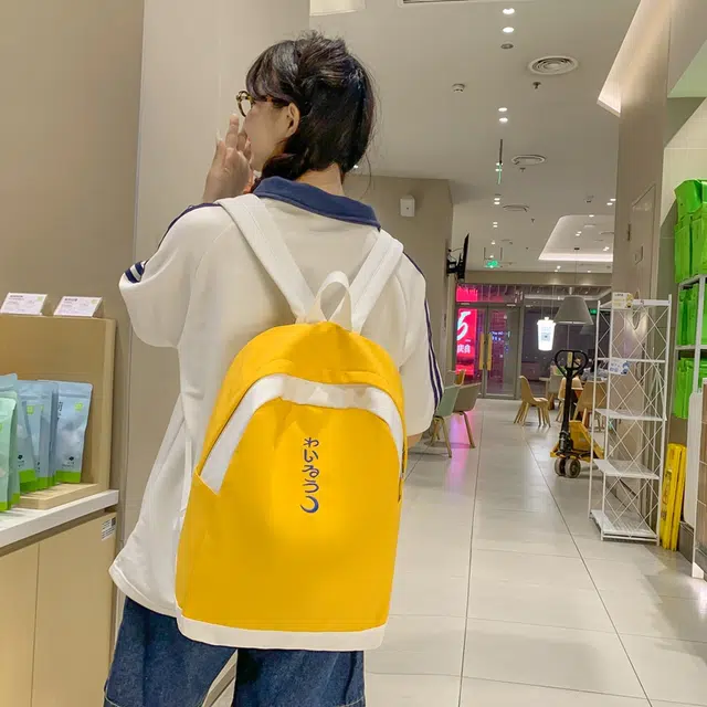 醇龙 简约百搭日系 尼龙 双肩包 女款 多色