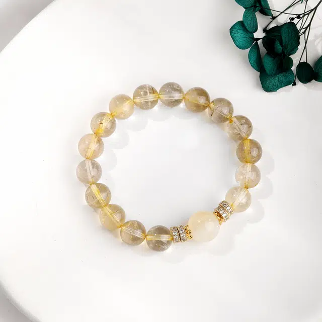 翡丽翠 做个富婆 有钱花 招财转运珠 福运亨通 财源滚滚 国潮轻奢国风高级感手饰 水晶 手串 女款
