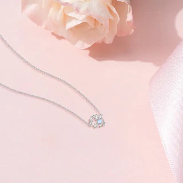 【纯银999 | 小王子】 赛菲尔 小众设计经典百搭学生日常高级感简约精致轻奢极简通勤约会温柔气质可调节锁骨链 足银 项链 女款