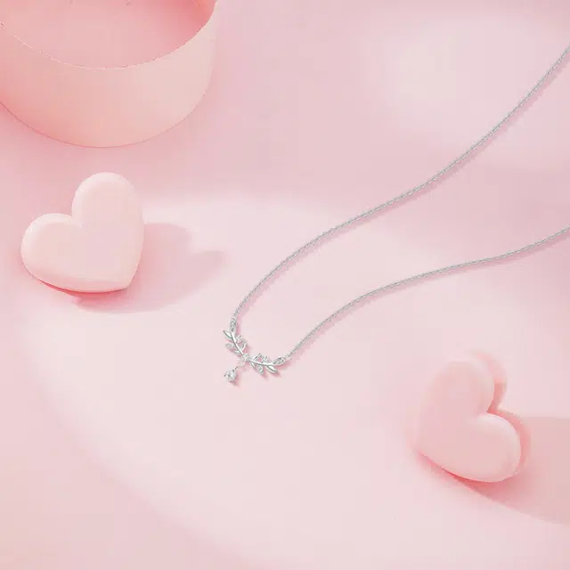 【纯银999 | 穗穗平安】 赛菲尔 经典百搭小众设计轻奢高级感精致简约时尚学生日常通勤约会气质温柔可调节锁骨链 足银 项链 女款