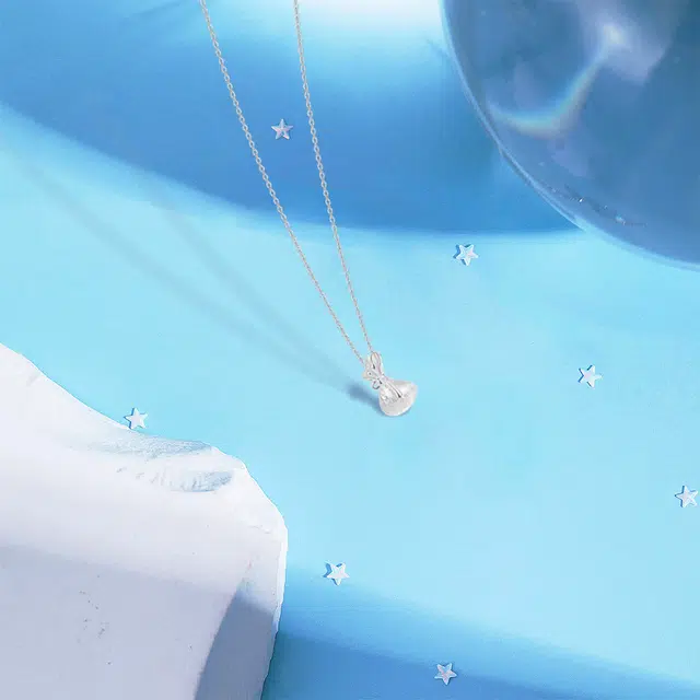 【纯银999】 赛菲尔 转运福袋 经典百搭小众设计精致高级感简约日常时尚轻奢约会通勤温柔气质可调节#好运 足银 项链 女款