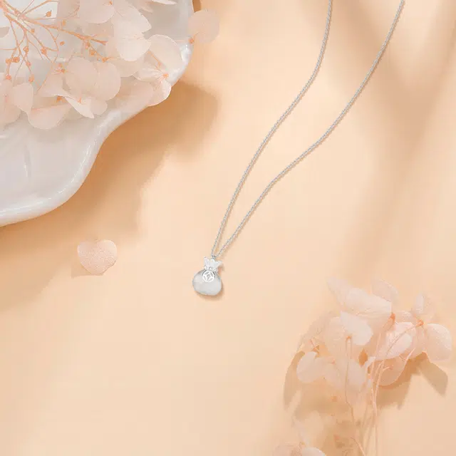 【纯银999】 赛菲尔 转运福袋 经典百搭小众设计轻奢精致高级感简约时尚学生日常通勤约会温柔气质可调节锁骨链 足银 项链 女款