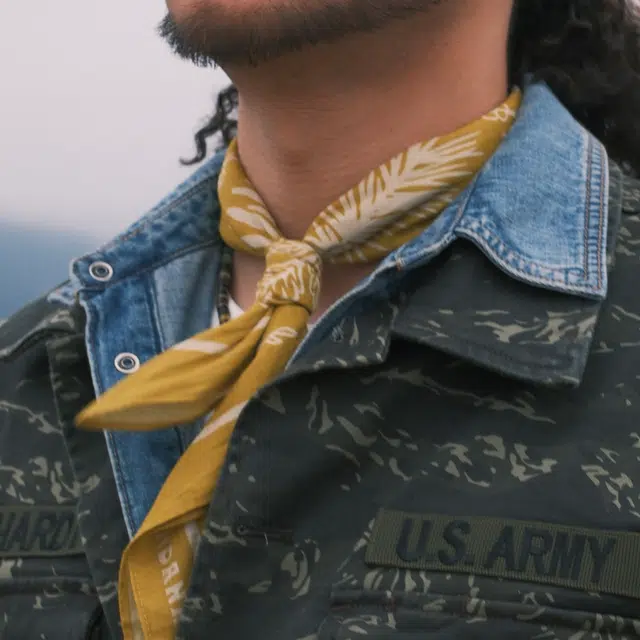 滚烫时光 森林繁花 棉 头巾 男女同款情侣款