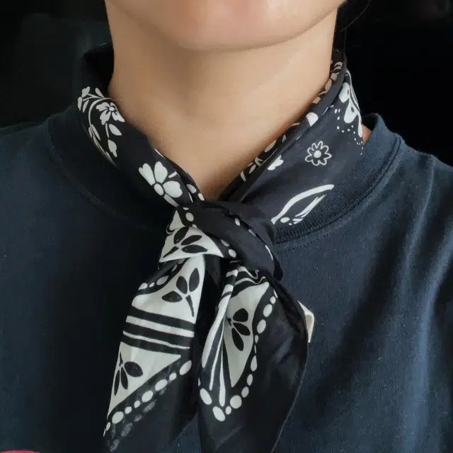 滚烫时光 彩绘方巾领巾发带 棉 头巾 男女同款情侣款