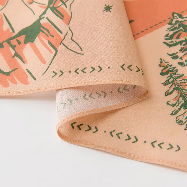 滚烫时光 西部吟风 棉 头巾方巾领巾 男女同款情侣款