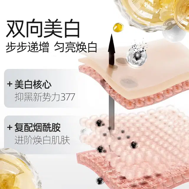 鲜一 舒缓去黄美白水乳护肤套装 保湿修护提亮淡斑淡痘印清洁补水 洁面+安心水+面霜+精华+礼袋