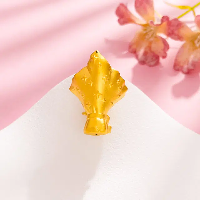 周百福 玫瑰捧花摆件 浪漫告白玫瑰花束 精致轻收藏储蓄储值纪念品 足金 投资类 其他黄金 男女同款情侣款