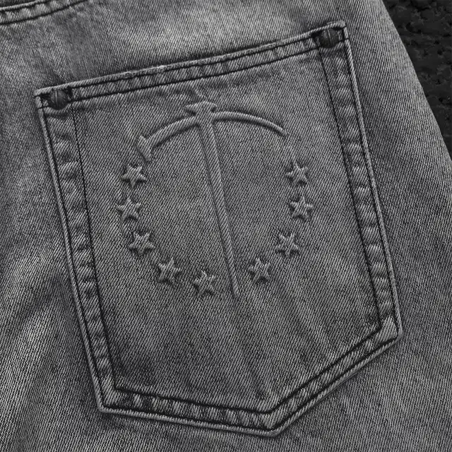 TecNine Drop2 Gesso Denim Pants