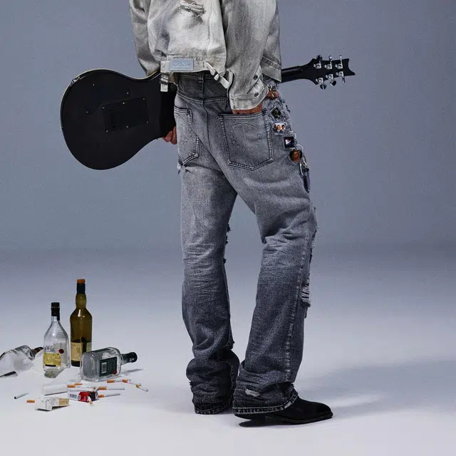 TecNine Drop2 Gesso Denim Pants