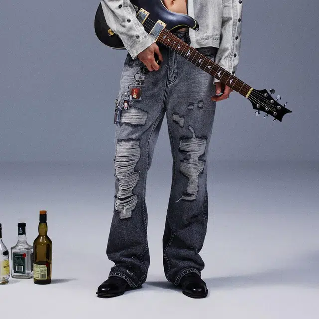 TecNine Drop2 Gesso Denim Pants