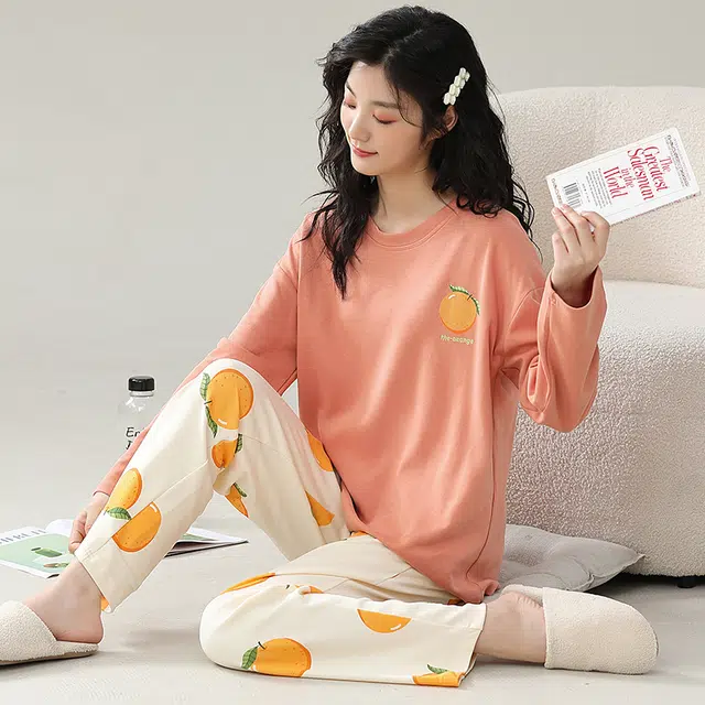 芬腾可安 宿舍外出都可穿的设计感经典舒适时尚家居服睡衣套装 女款