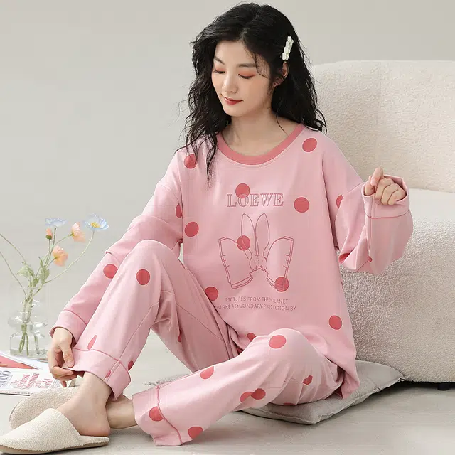 芬腾可安 宿舍外出都可穿的经典舒适设计感时尚家居服睡衣套装 女款