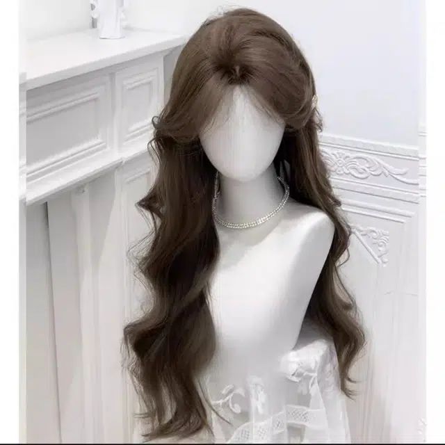 时影 纸醉金迷 韩系大卷长发假发女 气质大波浪全头套