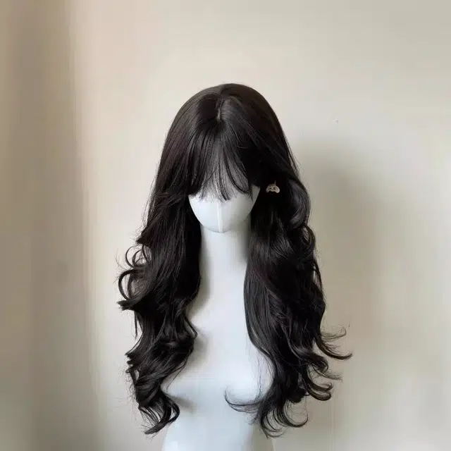 右西 可可小姐  高层次大波浪卷发 可扎可散 自然仿真 假发女   全头套