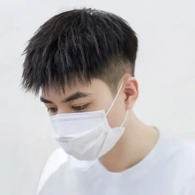 时影 阳光男孩 男士短发真发帅气假发 自然轻薄隐形无痕头顶补发片 精修毛寸款
