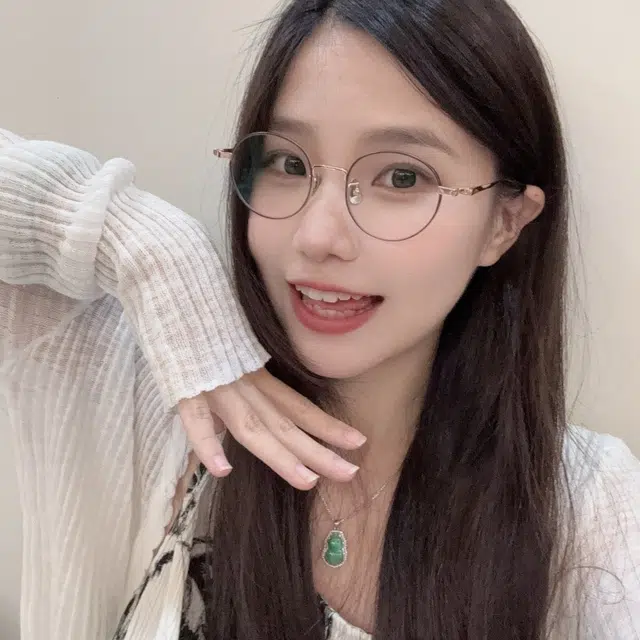【可配度数】 佐川 超轻高度数圆框近视眼镜 厚边设计 包裹镜片 遮脸显脸小 文艺学院风 钛 圆形 光学镜架 男女同款情侣款