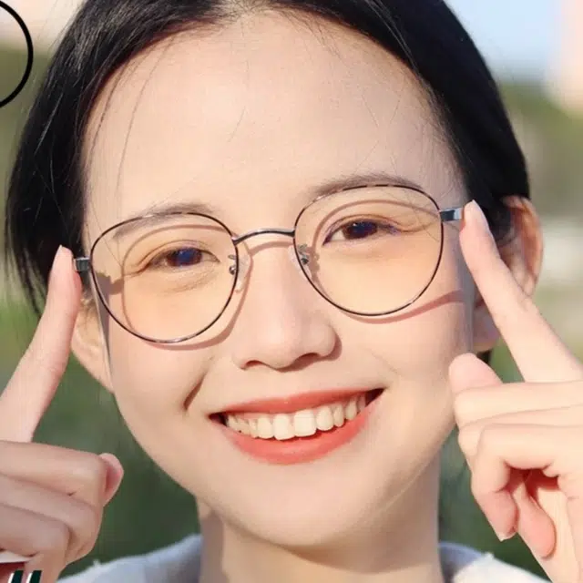 佐川 金属眼镜 素颜眼镜框 显脸小日系百搭 超轻钛架 高级感纯欲风镜框 圆形 光学镜架 男女同款情侣款