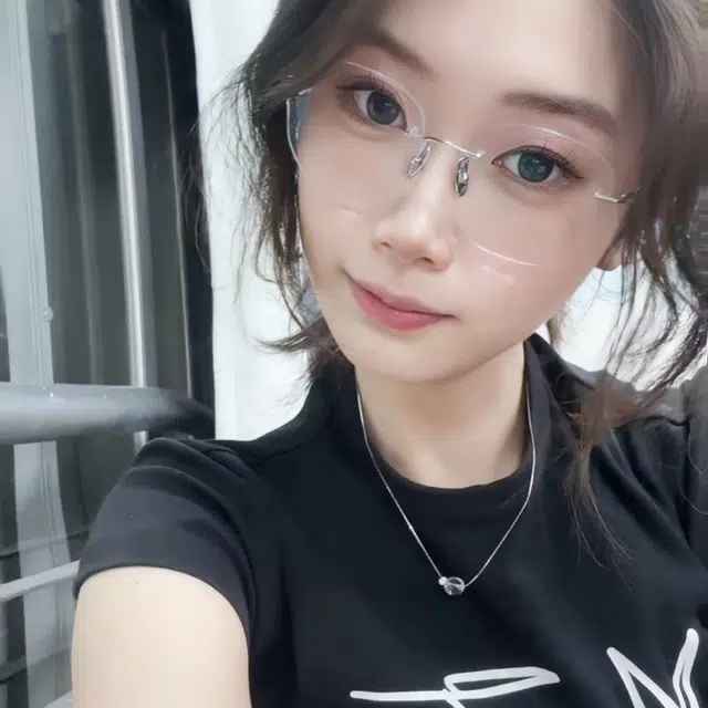 【可配度数】 佐川 超轻纯钛无框近视眼镜 精致 遮脸显脸小 可配防蓝光变色 钛 不规则形 光学镜架 男女同款情侣款