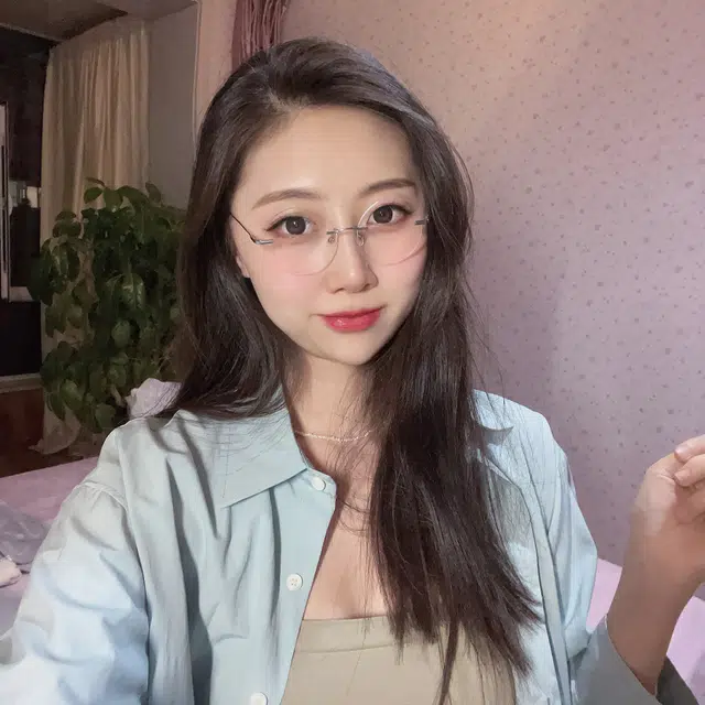 【联系客服可配度数】 佐川 无边框眼镜近视网红款复古圆框近视眼镜潮流 光学眼镜 男女同款情侣款 可配近视散光 礼盒装