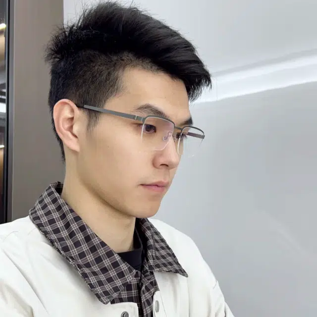 佐川 超轻商务半框眼镜 搭配正品视特耐镜片 高档老花眼镜 高清护目 正品保障 方形 光学镜架 男女同款情侣款