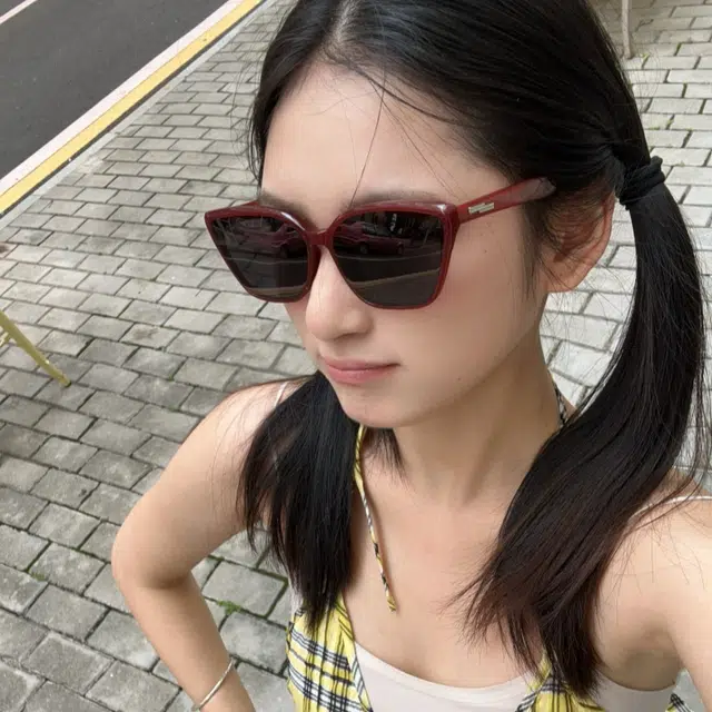 佐川 时尚方框遮脸显脸小遮阳防晒防紫外线 高清偏光 太阳眼镜 男女同款情侣款