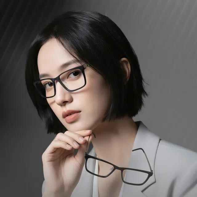 【可配度数】 佐川 超轻时尚方框近视眼镜 复古文艺 方圆脸 方形 光学镜架 男女同款情侣款