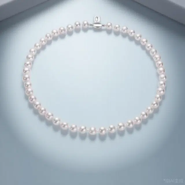 壹金金 灵心 极简风轻奢优雅小众温婉典雅显白显气质高级感锁骨链 珍珠 项链 女款