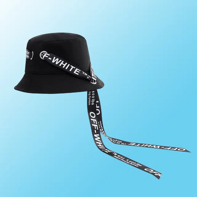 俞兆林 夏季百搭飘带个性潮流遮阳盆帽户外出游露营登山防晒帽子 薄款 渔夫帽 男女同款情侣款