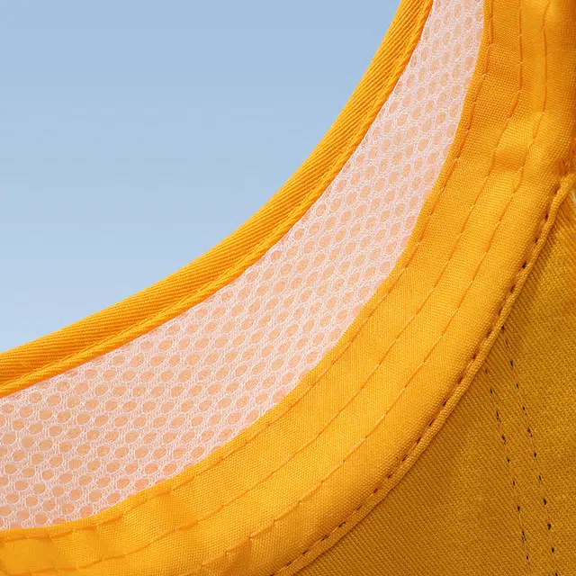 俞兆林 小黄帽空顶帽子出行运动安全遮阳帽子透气可扎马尾 轻薄款 鸭舌帽 男女同款情侣款