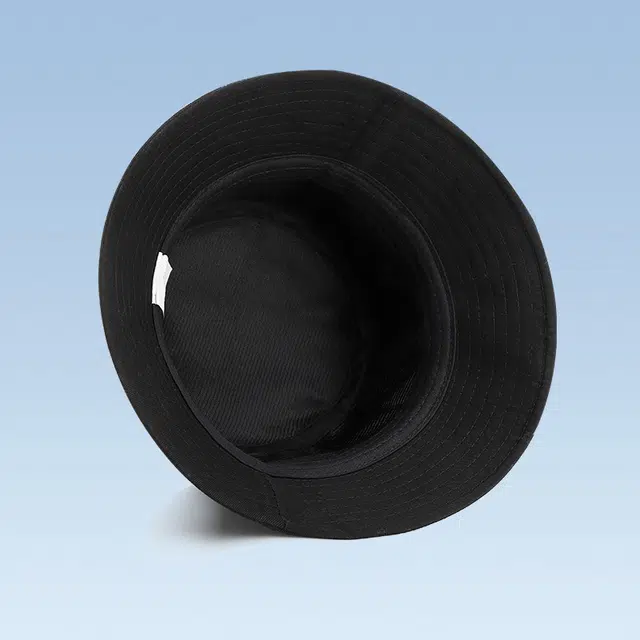 俞兆林 遮阳帽显脸小防晒女款高级感素颜水桶盆帽旅游百搭黑色透气太阳帽遮脸 轻薄款 渔夫帽 男女同款情侣款