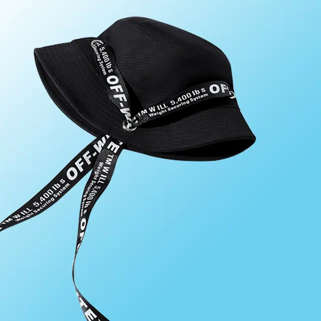 俞兆林 夏季百搭飘带个性潮流遮阳盆帽户外出游露营登山防晒帽子 薄款 渔夫帽 男女同款情侣款