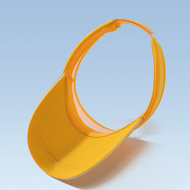 俞兆林 小黄帽空顶帽子出行运动安全遮阳帽子透气可扎马尾 轻薄款 鸭舌帽 男女同款情侣款