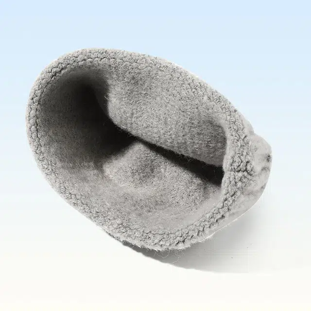 俞兆林 女士秋冬针织帽休闲百搭瓜皮帽显脸小帽子男美式冷帽棉帽 保暖 绒线帽 男女同款情侣款