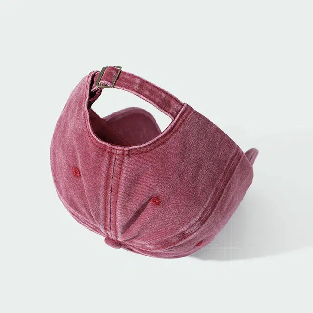 俞兆林 美式复古休闲大帽檐显脸小字母 棉 鸭舌帽 男女同款情侣款