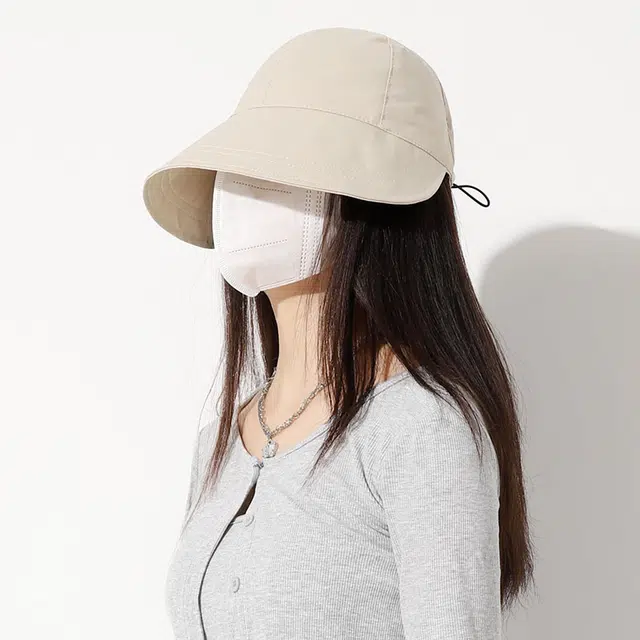俞兆林 防紫外线遮阳户外出游宽帽檐薄款 聚酯纤维 渔夫帽 女款