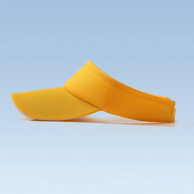 俞兆林 小黄帽空顶帽子出行运动安全遮阳帽子透气可扎马尾 轻薄款 鸭舌帽 男女同款情侣款