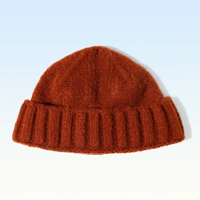 俞兆林 女士秋冬针织帽休闲百搭瓜皮帽显脸小帽子男美式冷帽棉帽 保暖 绒线帽 男女同款情侣款