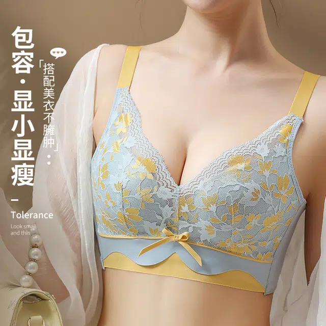 芬腾 聚拢小胸显大无钢圈收副乳大胸显小调整型防下垂文胸 女款