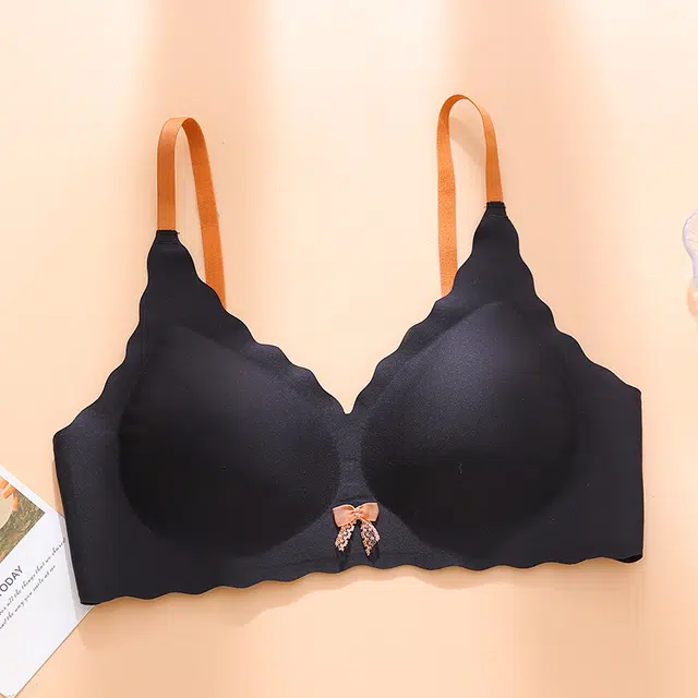 芬腾 薄款无痕一片式运动美背聚拢提拉防下垂文胸 女款